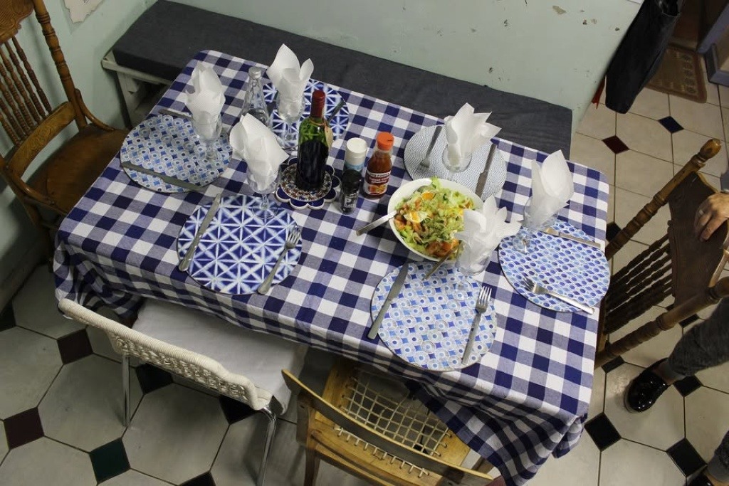Gastfamilientabelle von oben